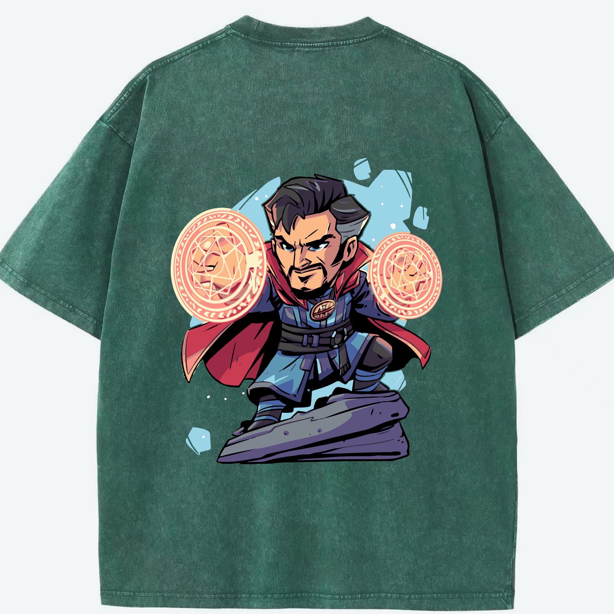 （画像用） アベンジャーズ The Avengers 綿100% ヴィンテージ風 半袖Tシャツ（背面プリント）